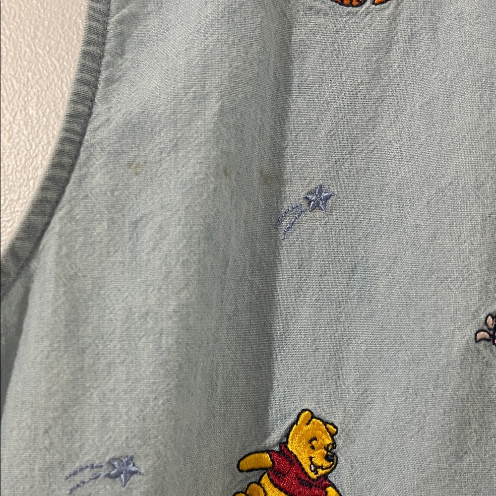 Rare Vintage Winnie The Pooh Button Down - Picture 2 of 6